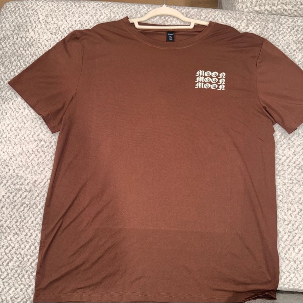 Brown Graphic T-Shirt